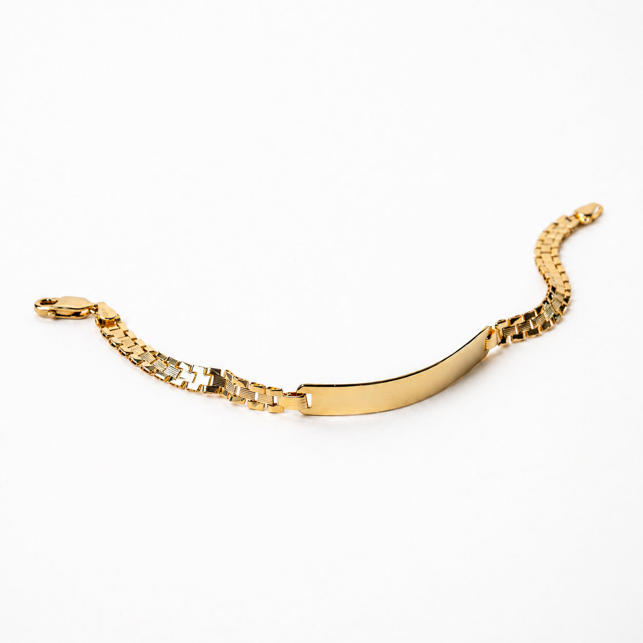 ESCLAVA MEDIANA EN ORO AMARILLO 14K