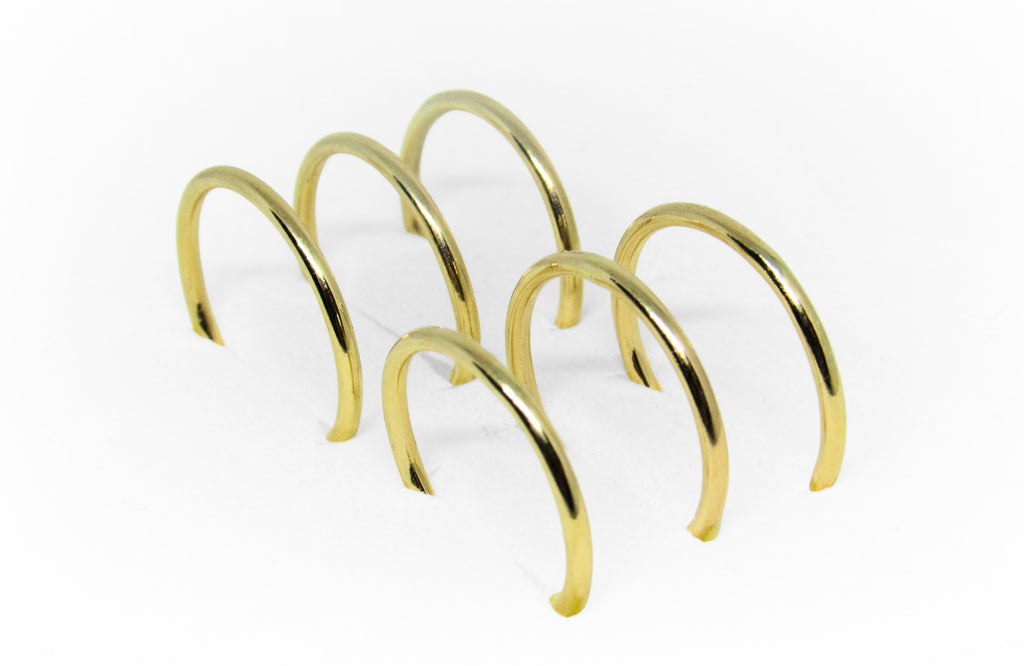 ANILLOS LISOS EN ORO AMARILLO 14K