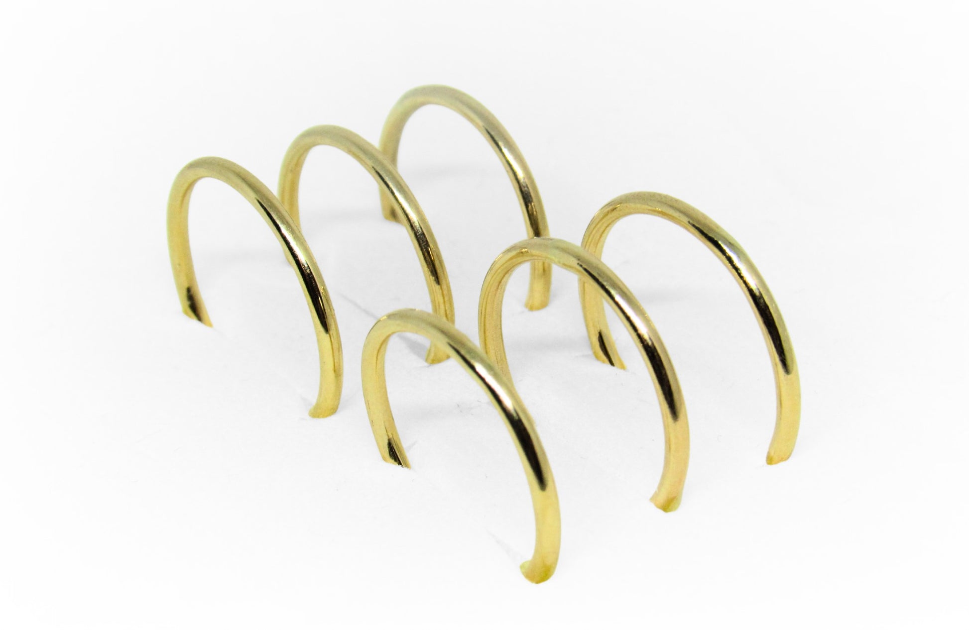ANILLOS LISOS EN ORO AMARILLO 14K