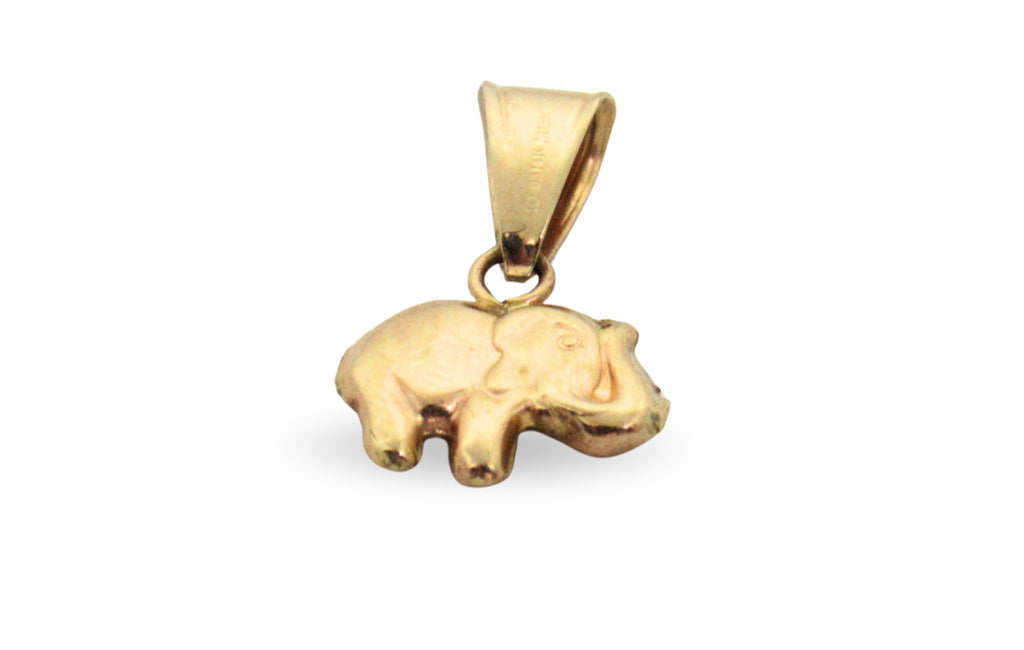 DIJE ELEFANTITO EN ORO AMARILLO 14K