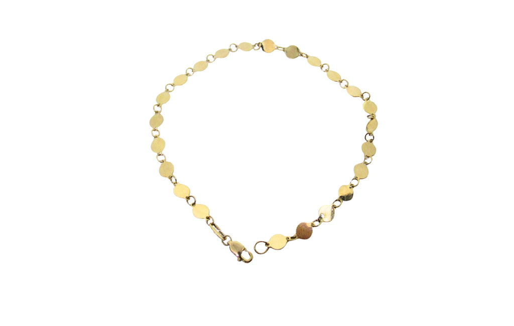 PULSERA CIRCULOS EN ORO AMARILLO DE 14K
