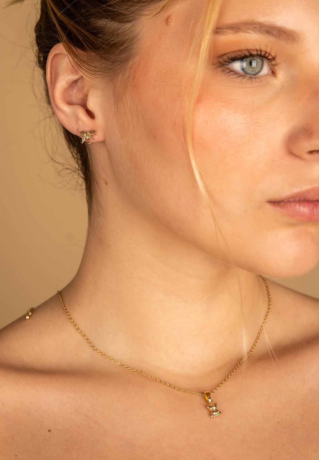 DIJE OSITO EN ORO AMARILLO DE 14K