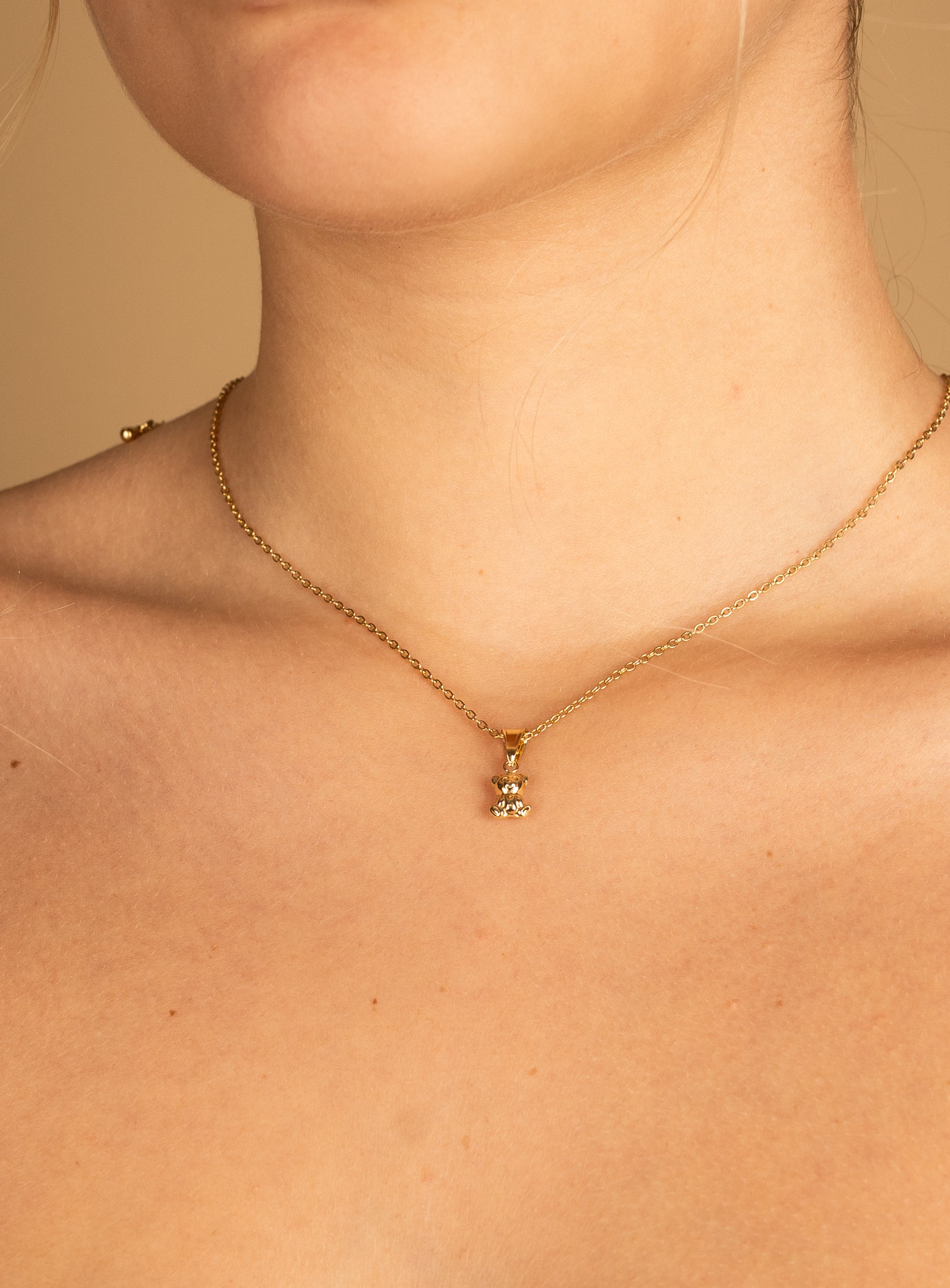 DIJE OSITO EN ORO AMARILLO DE 14K